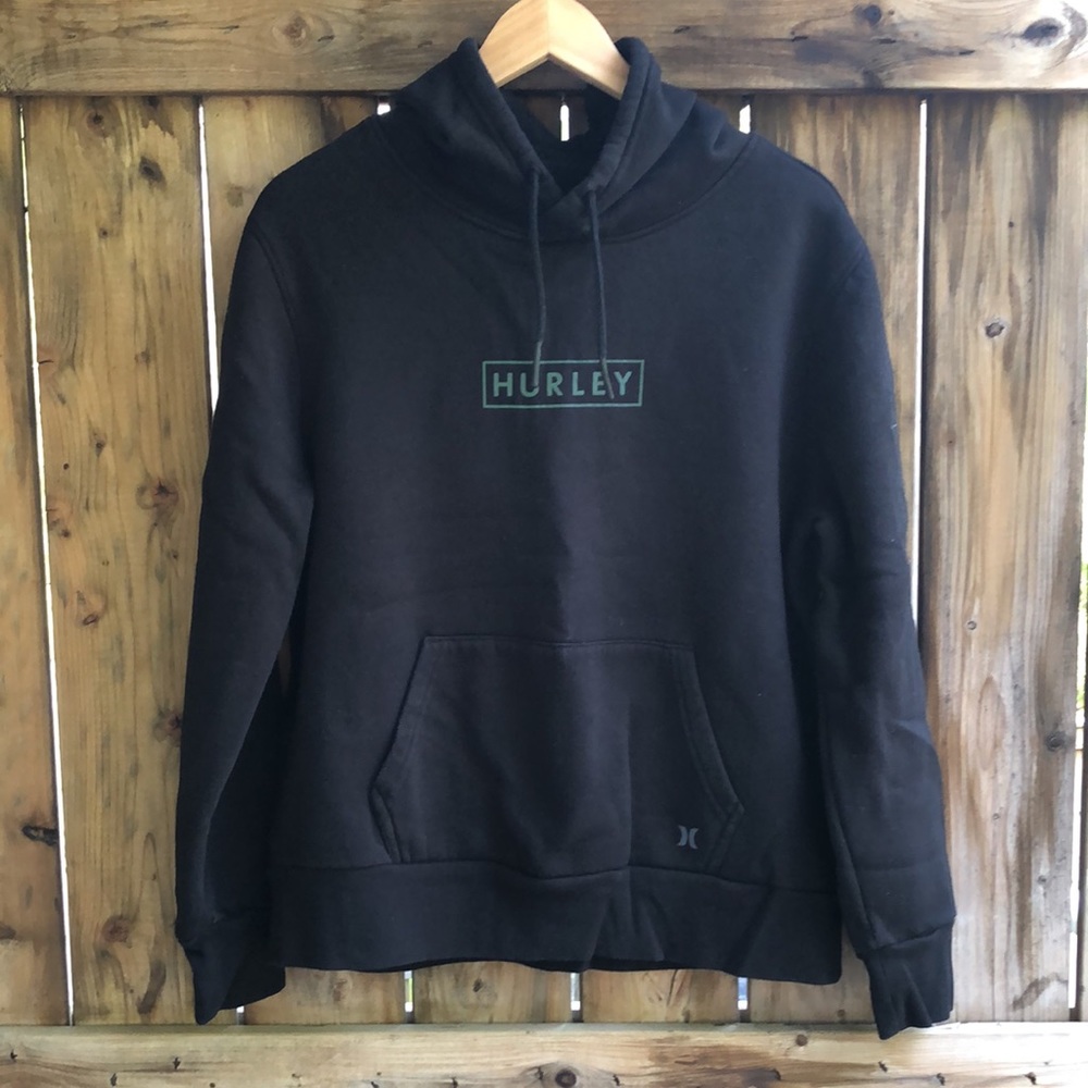 HURLEY Medium black pullover sweatshirt hoodie